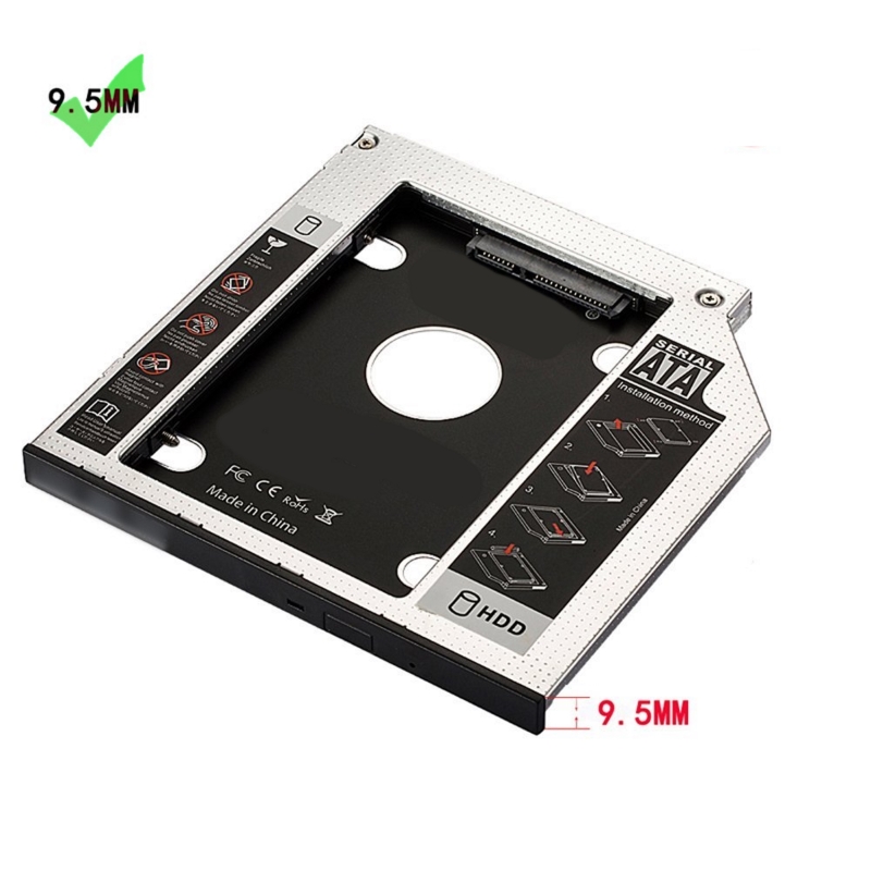 HDD/SSD SATA III per drive CD/DVD 9,5mm